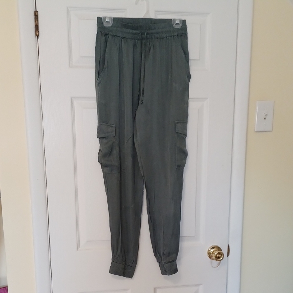 Young Fabulous & Broke (Nordstrom) Olive Green Cargo Joggers